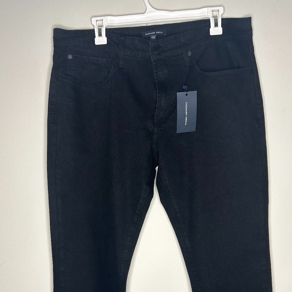 Zachary Prell Denim Jeans Men's 34 x 30 Black Pants ZPD4105C5 NWT